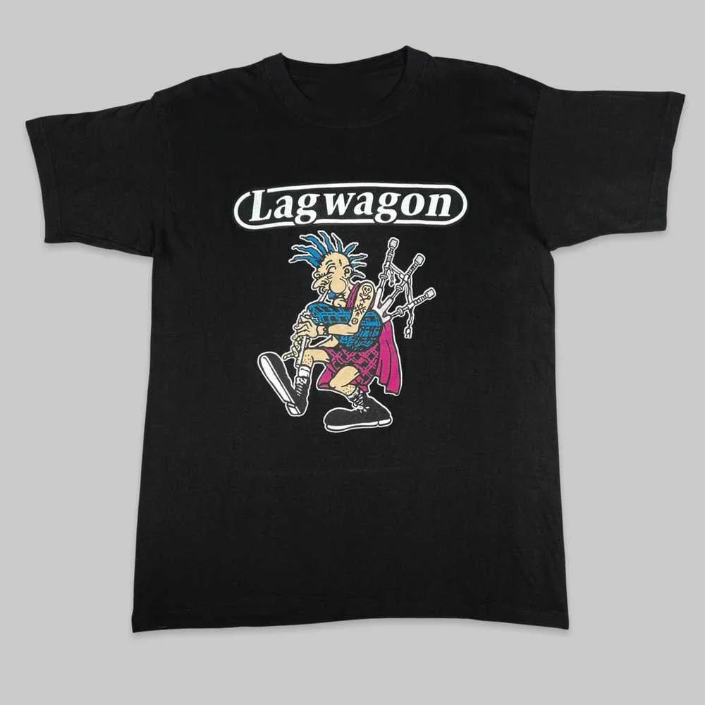 Lagwagon Band Tee 2000 Gift For Fan Black S-2345XL Unisex T-Shirt