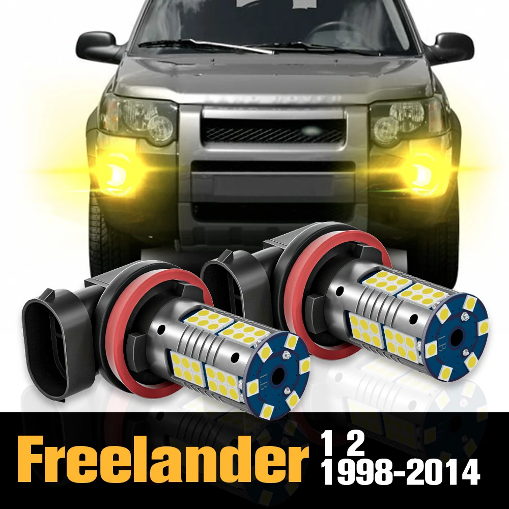 

2pcs Canbus LED Fog Light Lamp Accessories For Land Rover Freelander 1 2 1998-2014 2005 2006 2007 2008 2009 2010 2011 2012