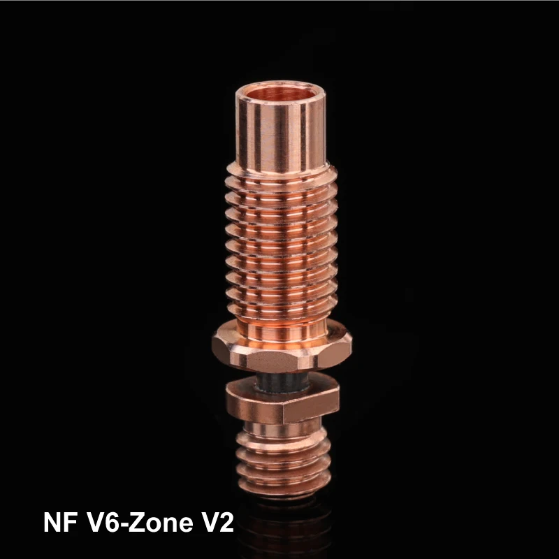 Mellow NF V6-Zone V2 Heat Break Copper & Aerospace Materials 3D
