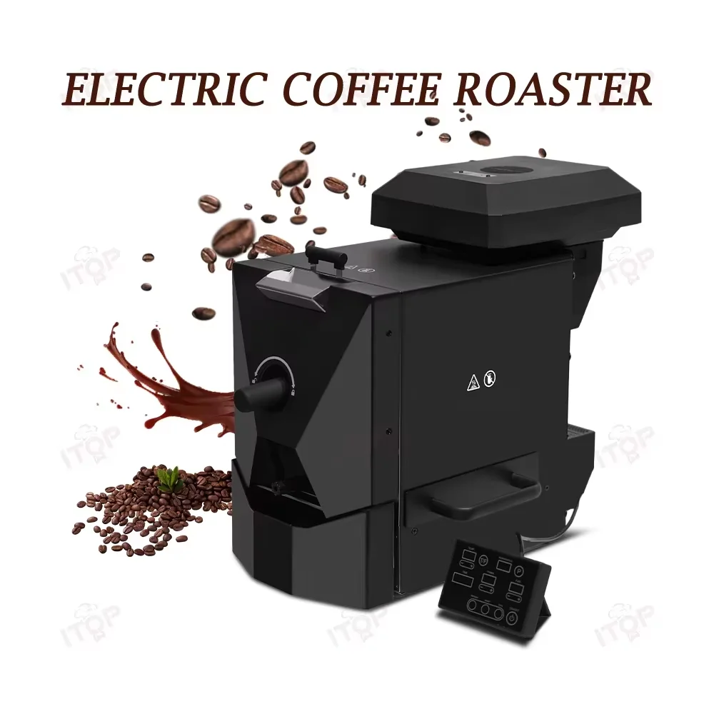 Coffee Roaster Machine Coffee Bean Roaster ITOP CBR Electric Automatic Roasting Machine 3 Baking Curve Grain Dryer 110V 220V