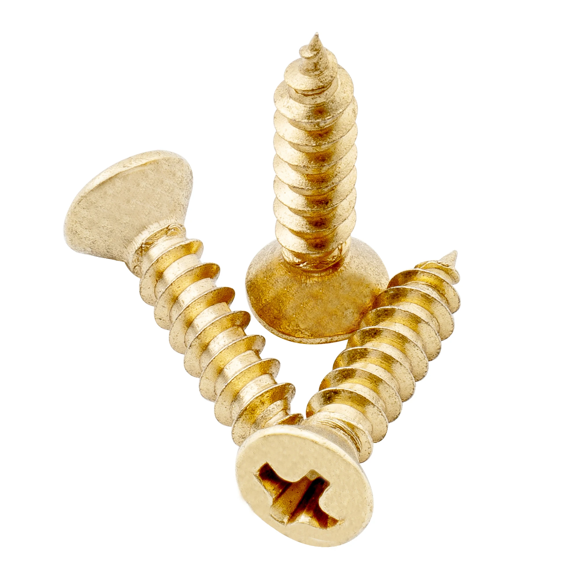 Musiclily Ultra 3 x 12 mm Edelstahl-Gitarren-Bass-Schlagbrett-Befestigungsschrauben für Gitarre oder Bass im Fender-Stil in den USA (Set mit 50 Stück) – Detail 11
