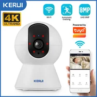 Caméra IP WiFi KERUI 5MP 8MP 4K HD, caméra de sécurité intérieure sans fil, surveillance domestique CCTV, fonctionne avec Tuya Smart, suivi automatique 1