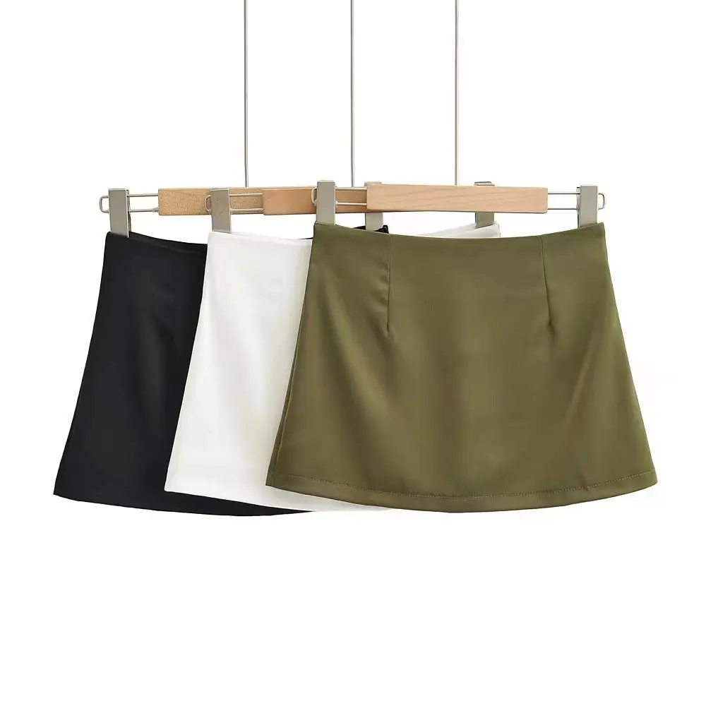 

Summer new women's style European and American style high waist anti-light bag hip skirt women's style