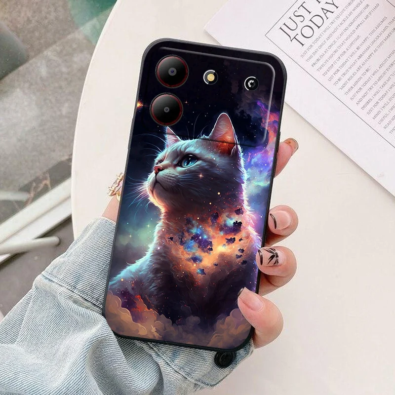 Astronaut Silicone Camera Protection Phone Case - Stylish Back Cover