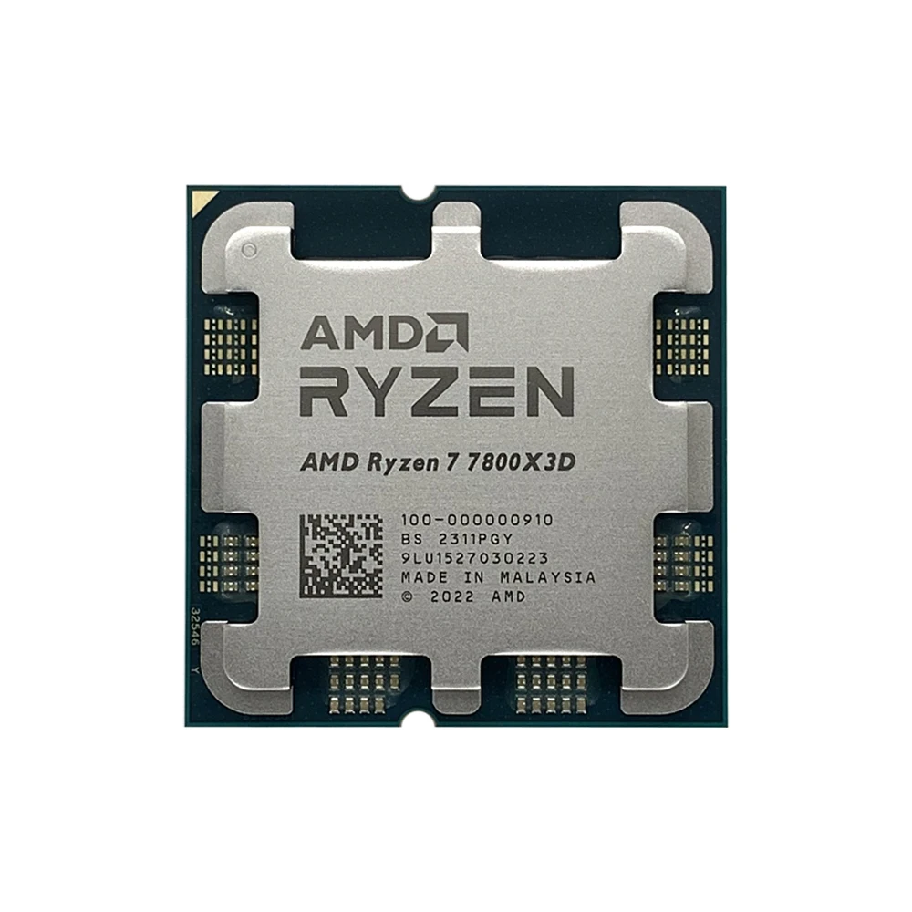 NEW AMD Ryzen 7 7800X3D BOX R7 7800X3D BOX 4.2 GHz 8-Core 16-Thread CPU  Processor 5NM 96M 100-100000910 Socket AM5 Without fan