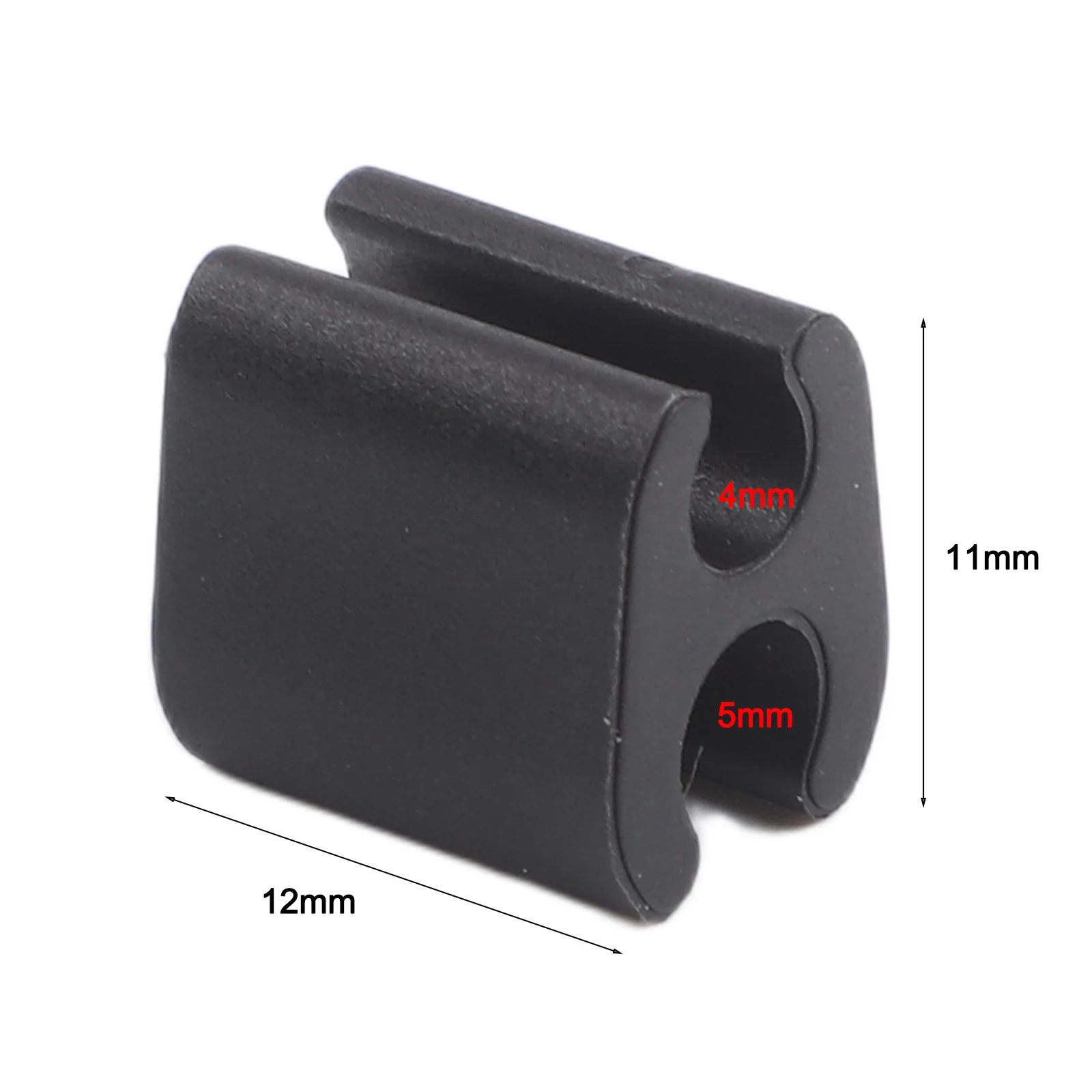 6pcs 자전거 케이블 관리 클립 키트 나일론 브레이크 및 시프트 와이어 하네스 고정 장치 14x8x3cm 허브 오일 파이프 바인딩 고정 장치