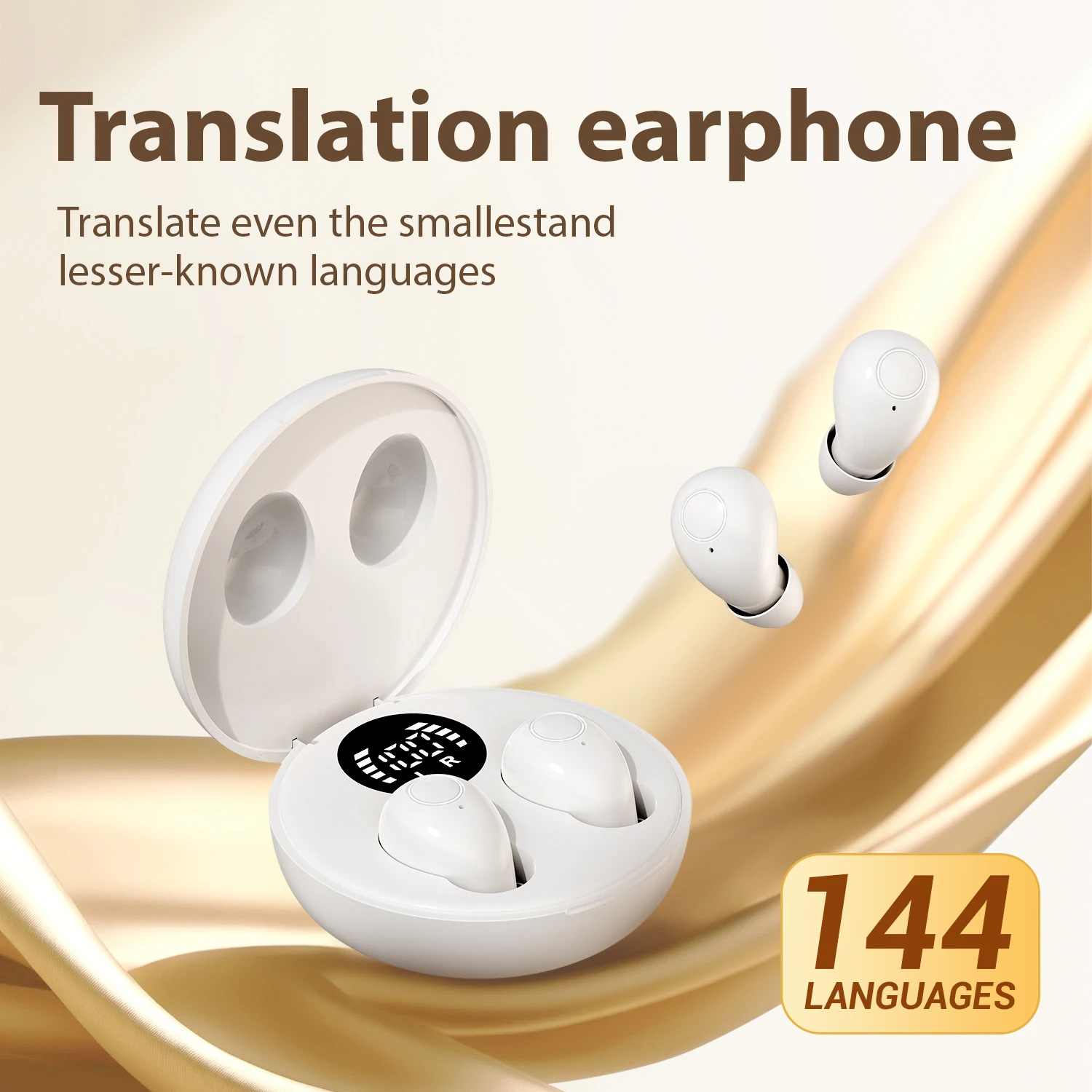 AI Real-Time Translation Earbuds Wireless Headphones Bluetooth Earphone Noise Reduction Headset For Xiaomi Redmi Small Earphones wireless earphones wireless earbuds bluetooth earphones wireless bluetooth earphones bluetooth headphones wireless bluetooth headphones wireless headset