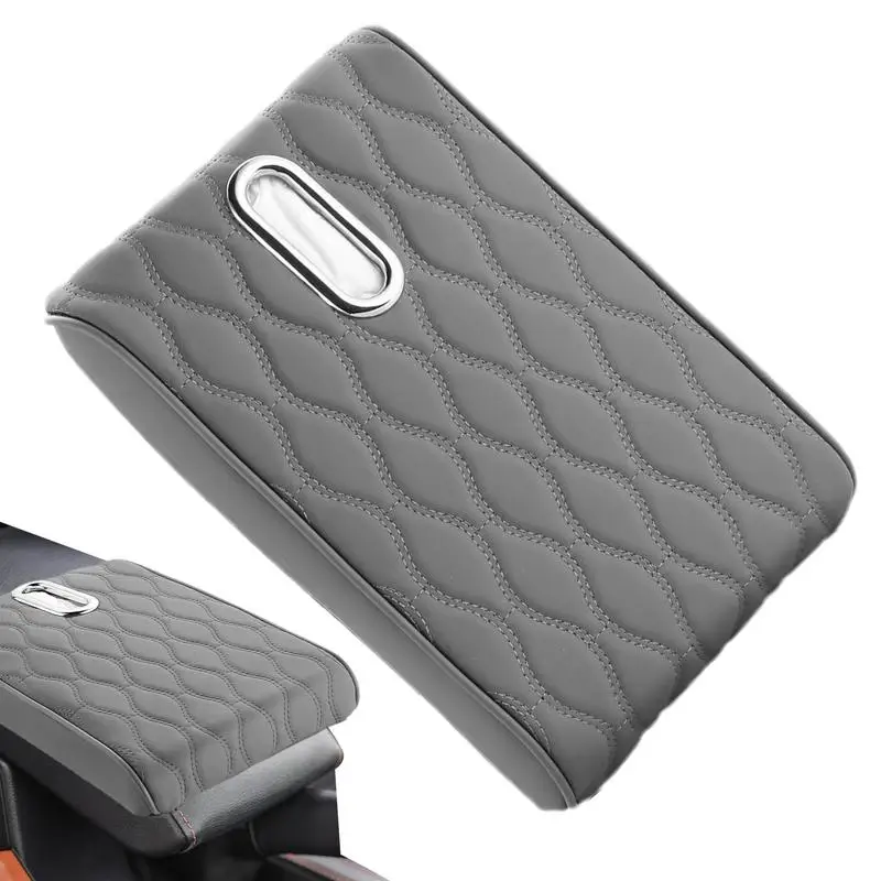 차량 티슈 박스 상승 자동차 팔걸이 쿠션, PU 가죽 티슈 거치대, 자동차 팔걸이 티슈 거치대, 자동차 액세서리 신상 