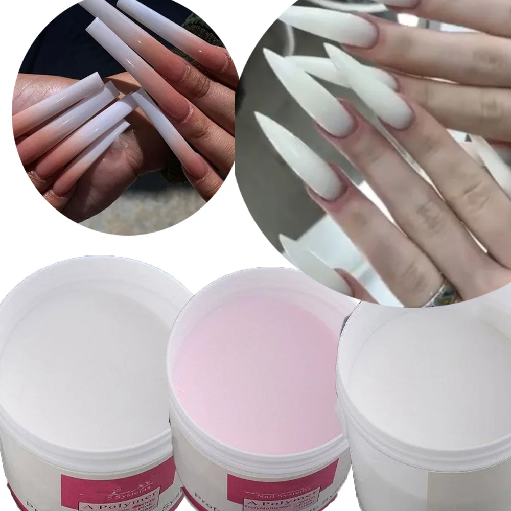 EMA Acrylic Liquid Monomer Kit 120ML Bulk Professional Nail Acrylic Dip Powder For Manicure Extension Monomer Nail Tip