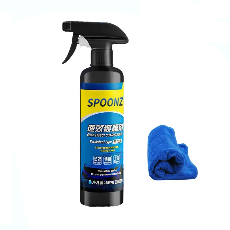 Ceramic Quick Coating Spray for Cars Restore Bright Color Wax Agent Spray  Effective on External Solid Surfaces - AliExpress