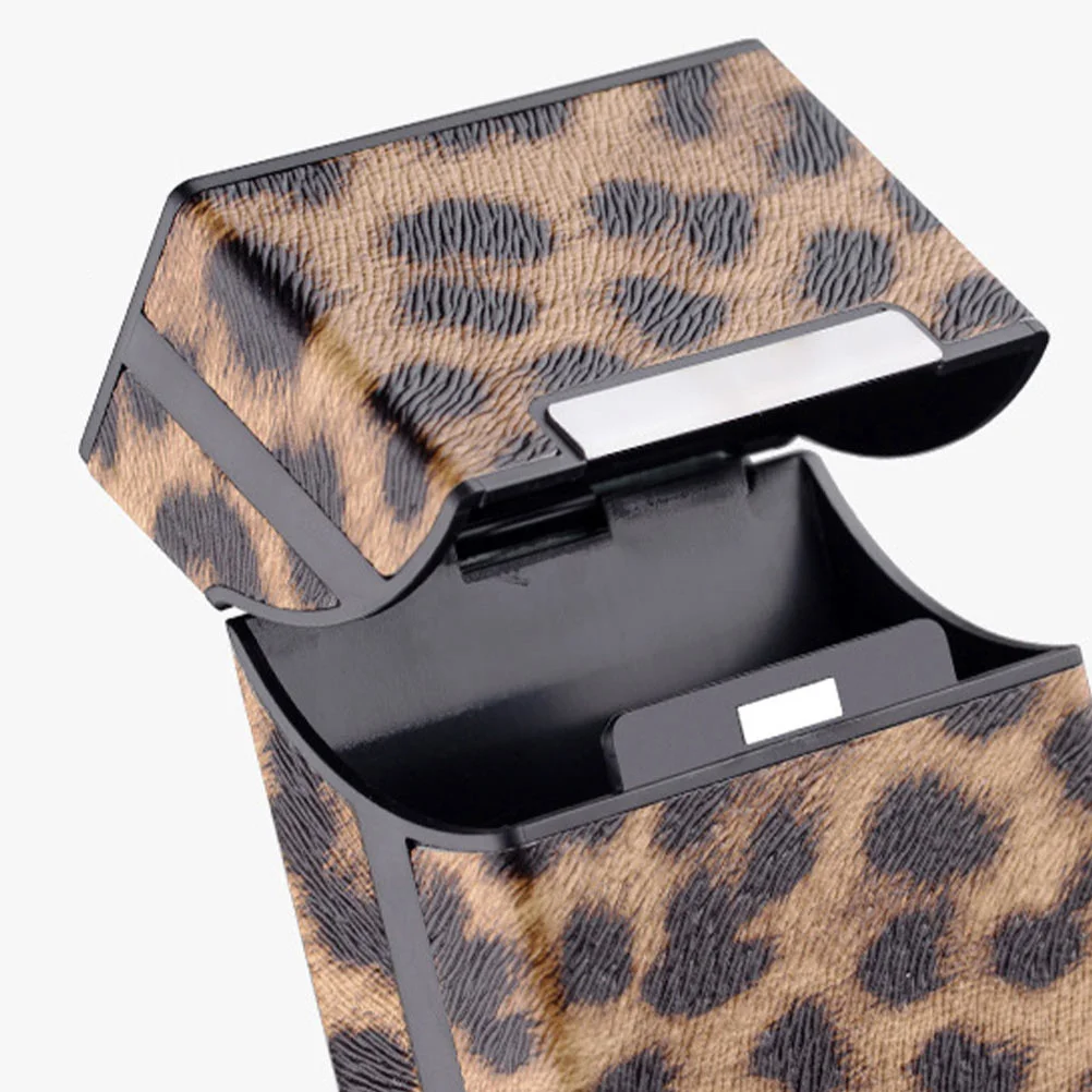 

Cigarette Cases Leopard Frame Tobacco Storage Boxes Plastic Cigarette Cases (Leopard) sigaretten doosje