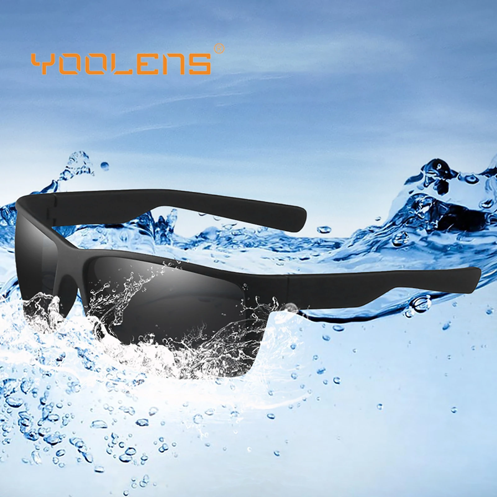 YOOLENSBrandFloatingSunglassesMenVintagePolarizedUV400LensTPX