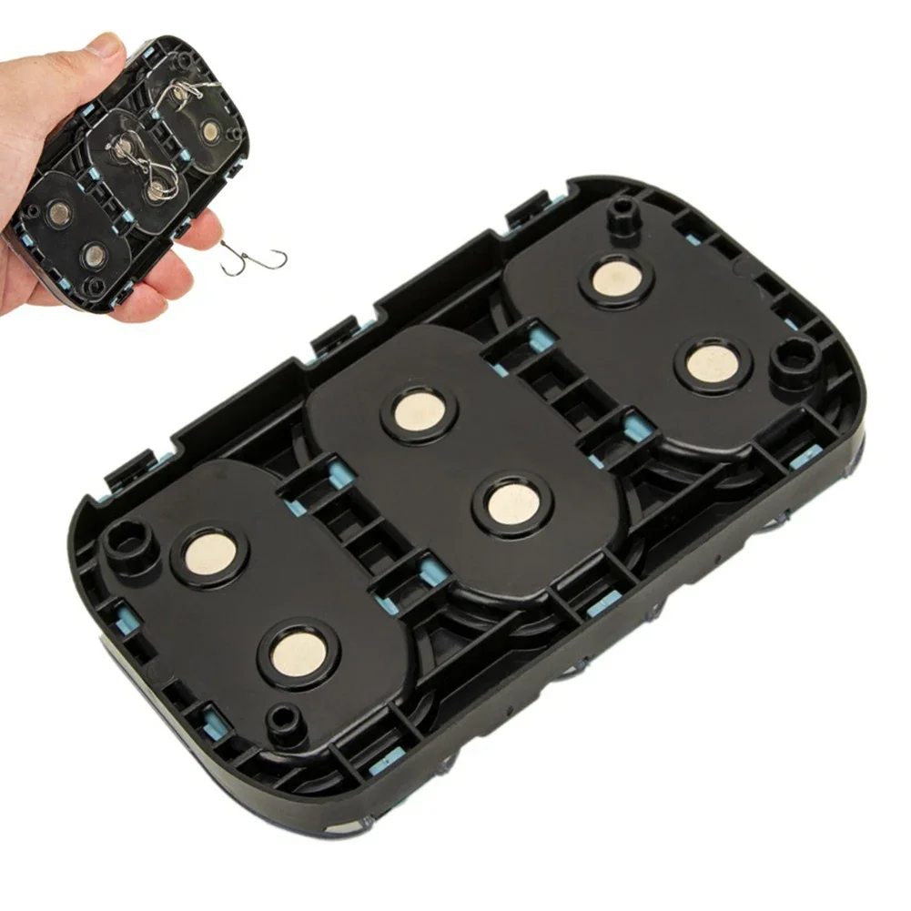 Magnetic Fishing Hook Outdoor Fishing Gear Accessories Box Waterproof Outdoor Fish Box for Bass Carp Fishing Accessories