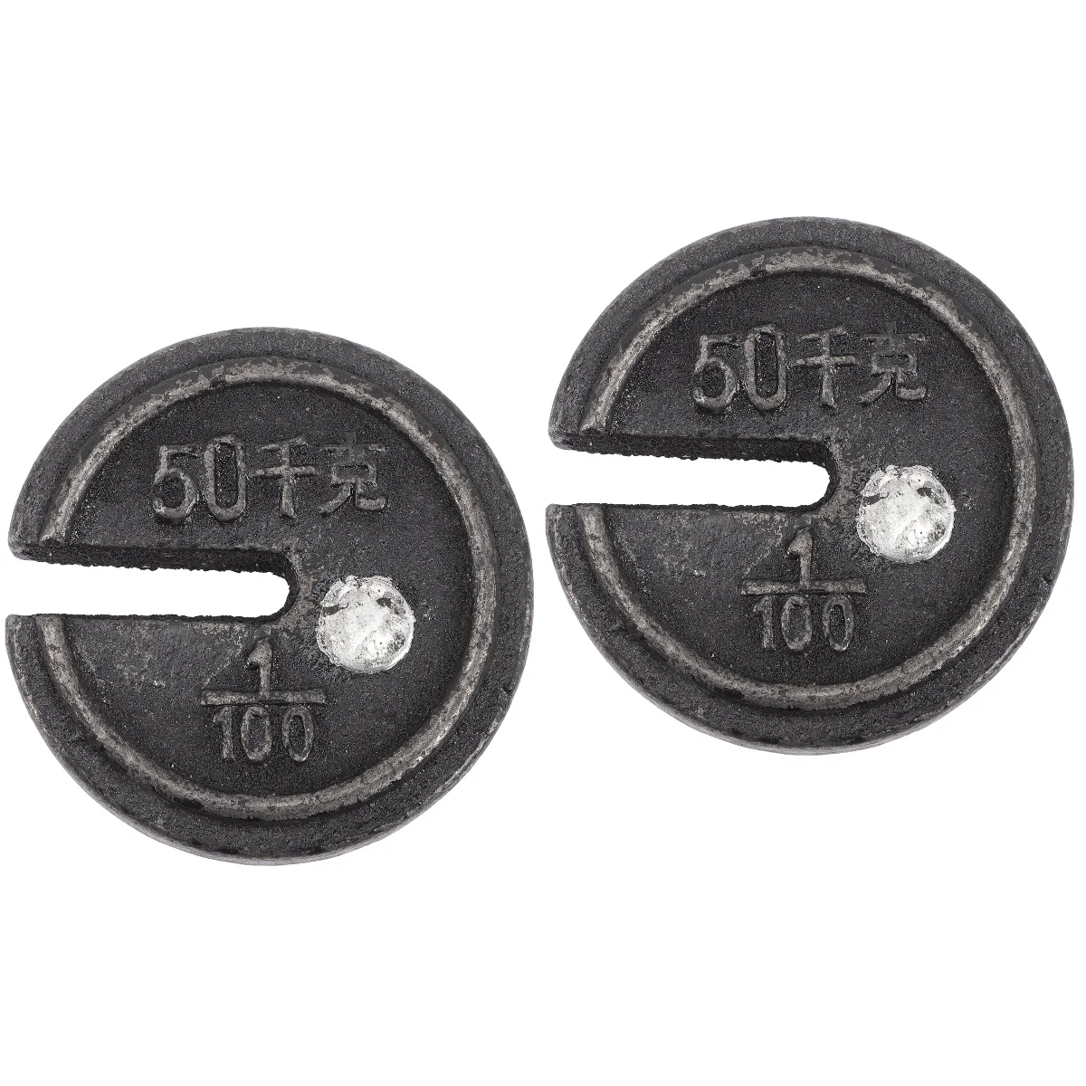 

2 Pieces Retro Small Weight Supplies Convenient Dryer Knob Replacement Multi-use Iron Scale Tea Leaf