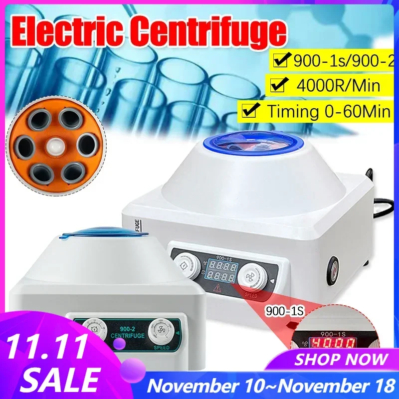 Electric Plasma Centrifuge Machine Laboratory Timing Medical Practice