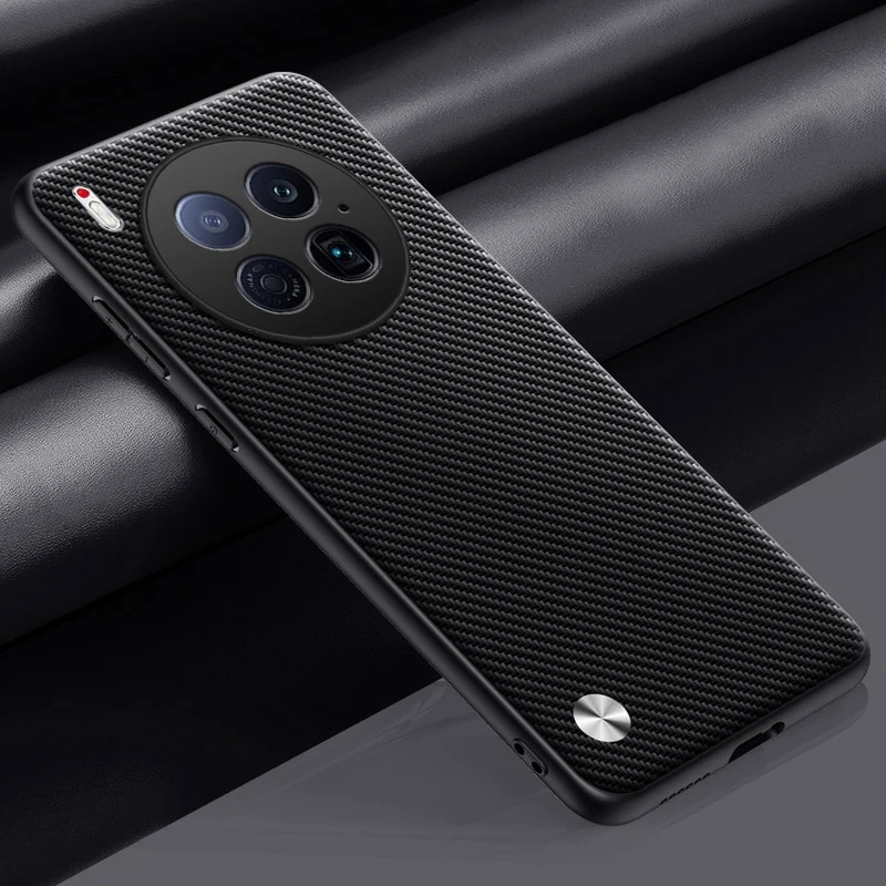 Premium PU Leather and Silicone Protective Phone Case - Full Protection Luxury Back Cover