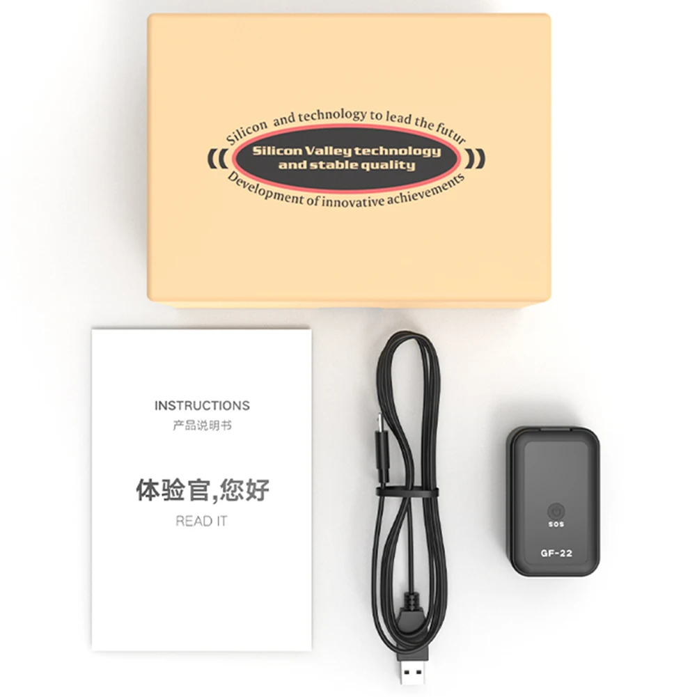 GPS Tracker Car Tracker 1-5pcs Mini GF-22 GPS Tracker WiFi LBS GPS Position Car Bike Bicycle Real Time Tracking Positioner Pet Kids Anti-Lost Locator