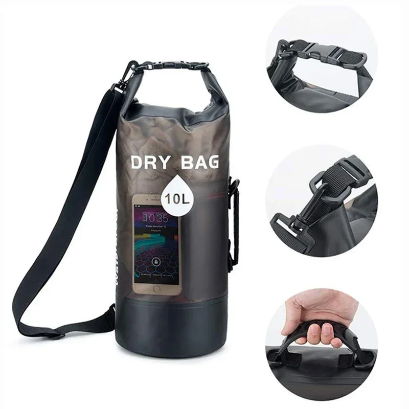 10L 20L Dry Bag Waterproof Storage Pack Pouch For Swimming Trekking Rafting Boating Kayaking Rafting Drybags Backpack XD117Y Best Sellers In Luggage, Bags