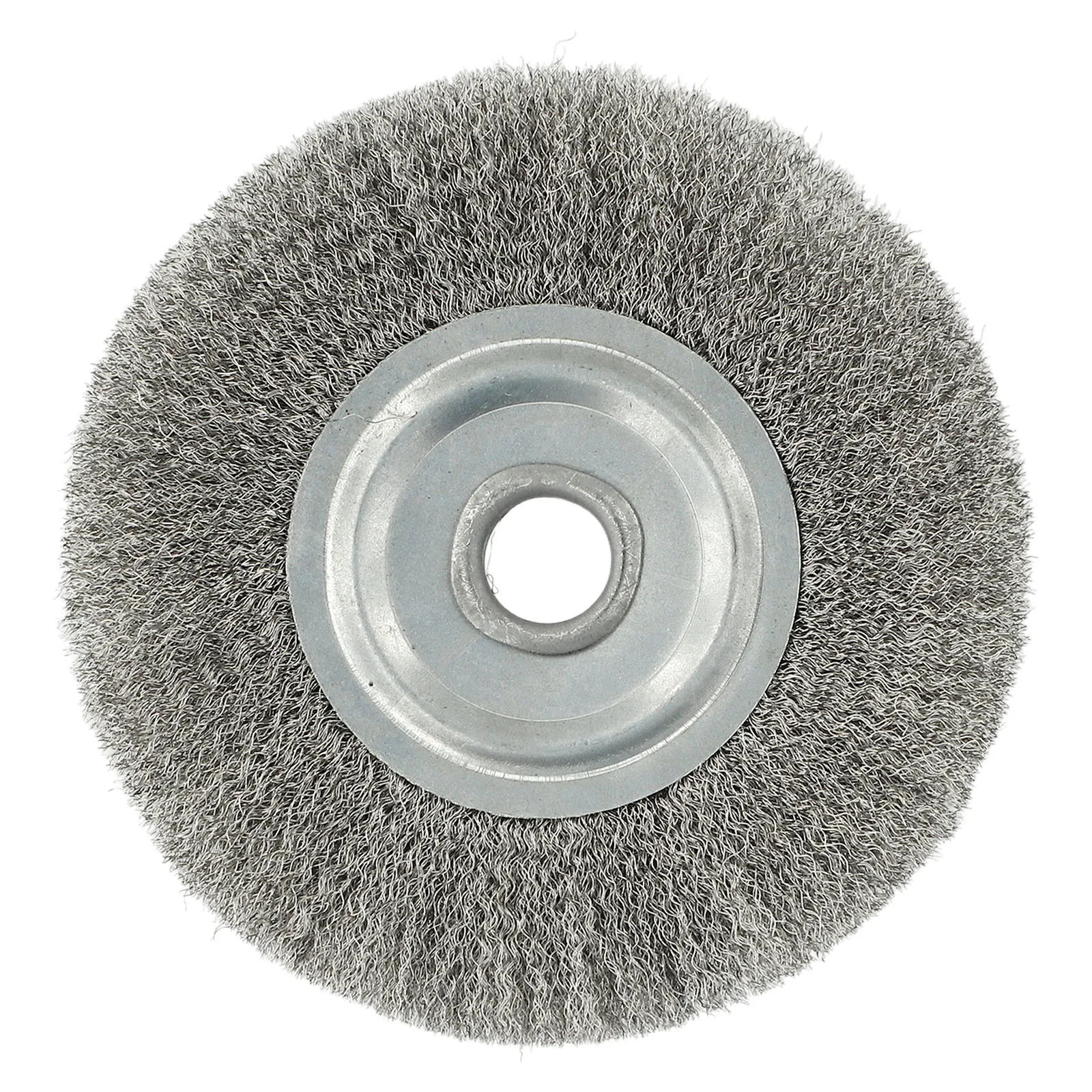 Brand New Durable Crimped Wheel Brush Universal Wire 5inch 125mm Polishing Rough Tools Bench Grinder Deburring