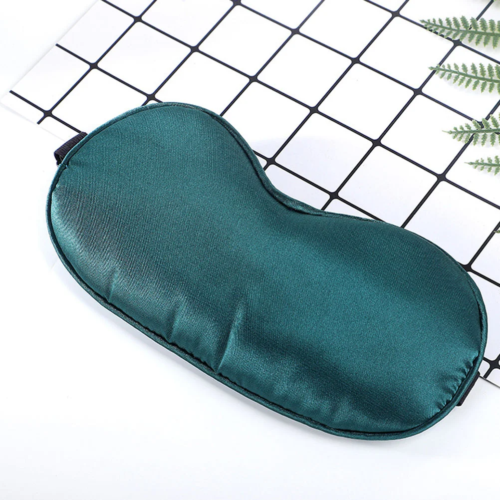 Heated Eye Mask Sleep USB Moxa Blindfold Electric Heating Double Eyelid Warm Temp Control Steam Green 2