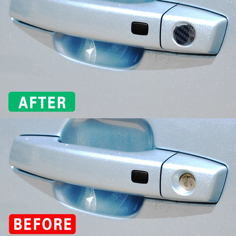 Car Door Keyhole Cover Sticker 20mm Car Door Keyhole Cover Sticker Universal Car Door Lock Keyhole Protection Stickers Protector Decals Auto Accessories