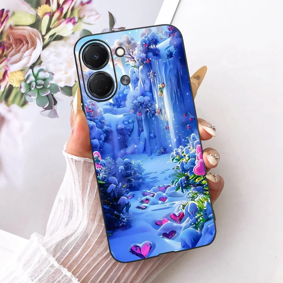 Luxury Butterfly Painted Shockproof Soft TPU Phone Case