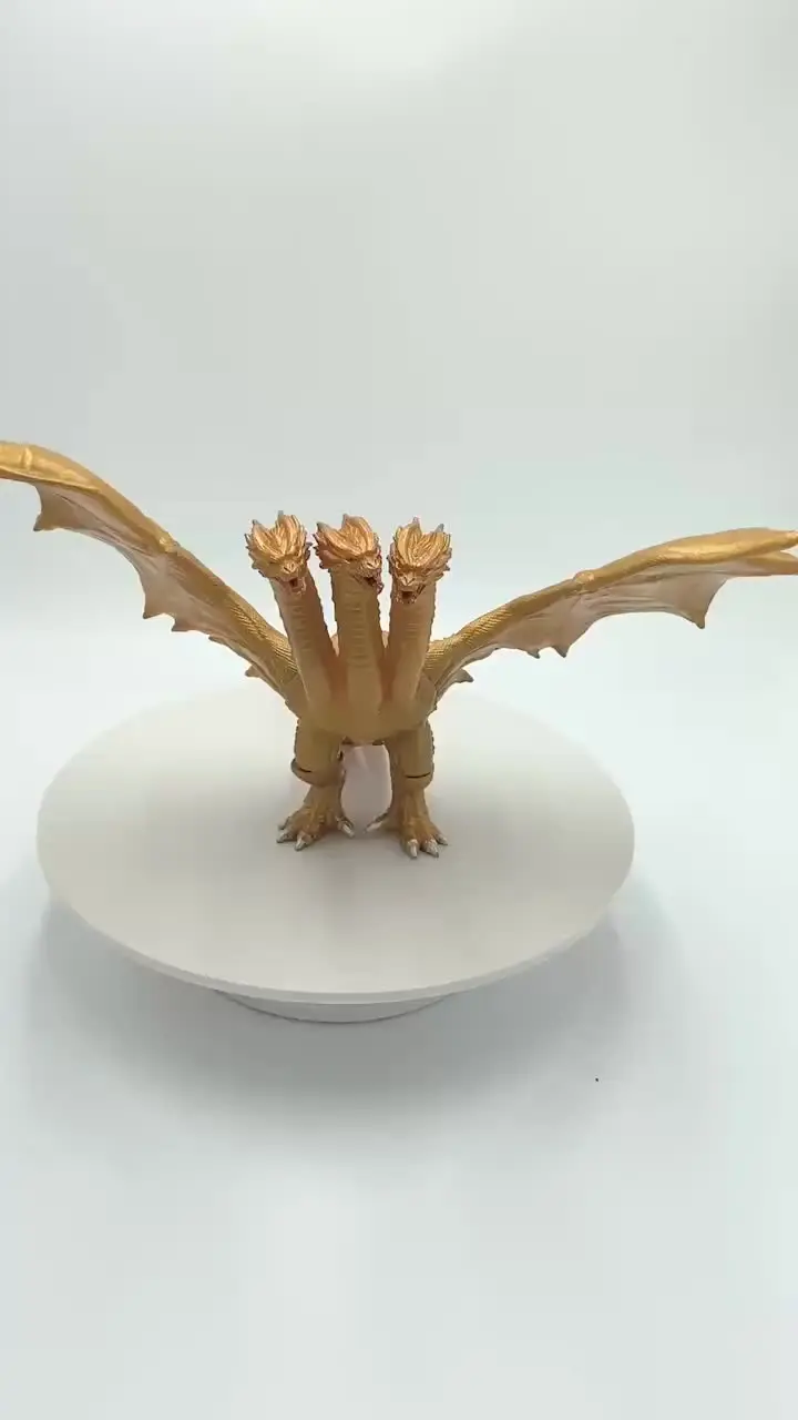 Koning Ghidorah Action Figure Godzilla Koning Van De Monsters Movie Pvc  Model 17Cm Drie-Headed Dragon Monsters Standbeeld jongens Gift - AliExpress, image size:720x1280