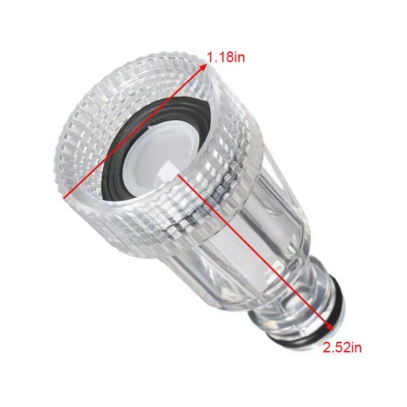 Car Clean Machine Water Filter High Pressure Washer Connection For Karcher K2-K7 Series Garden Pipe Hose Adapter 2*