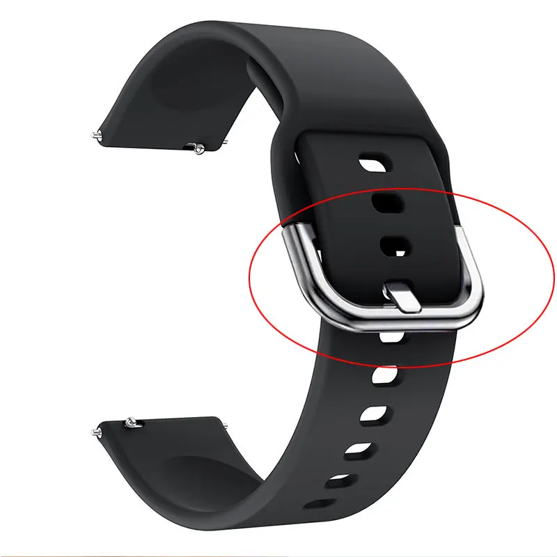 Breathable Silicone Smartwatch Band - Official Strap Accessories