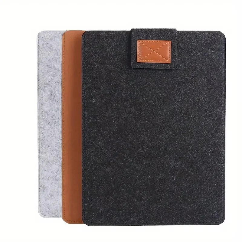 Waterproof Felt Protector Case Laptops Bag Tablet Storage Bag Protection Case Computer Pouch Case For 11 13 15 Inch iPad Macbook