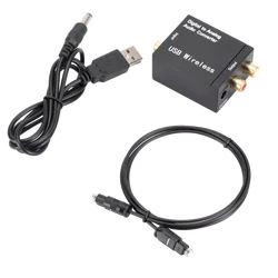 Bluetooth USB DAC Amplifier with Optical and Coaxial Inputs for High - Quality Audio Conversion (With optical USB)