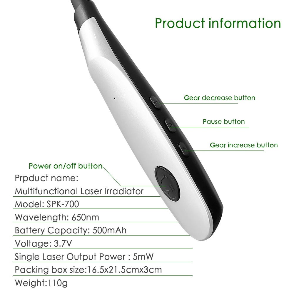 Tinnitus Ear & Nasal Laser Therapy Device – Non-Invasive Relief 