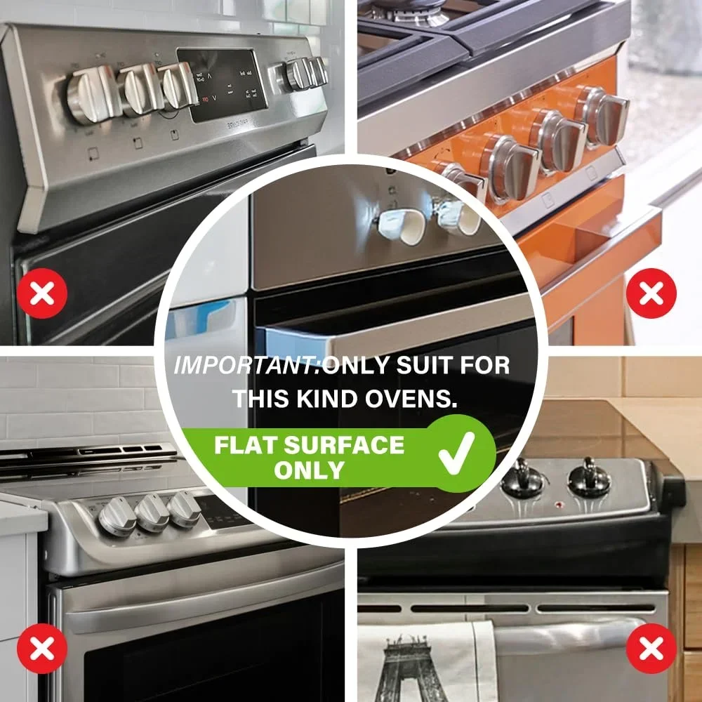 Child Safety Oven Lock ABS Material High Temperature Resistant Simple Installation No Tools Required 1/2Pcs