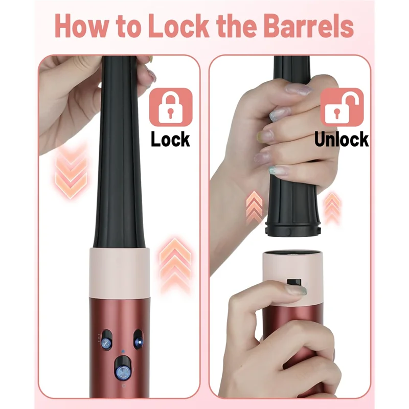 B82B-Dyson Airwrap Attachments	 Dyson Curling Iron Airwrap For Barrels Curl And Wave Curl Hair