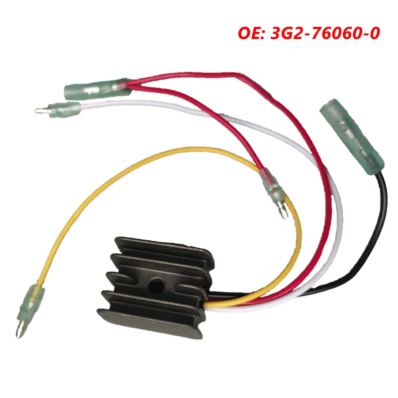 

Выпрямительный регулятор для TOHATSU M9,9 / M15 / M18 / M30A / M40C 3G2-76060-0 S6B-13