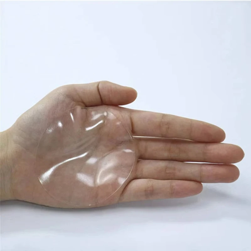 10pcs Transparent Waterproof No-Trace Super Strong Adhesive Pads