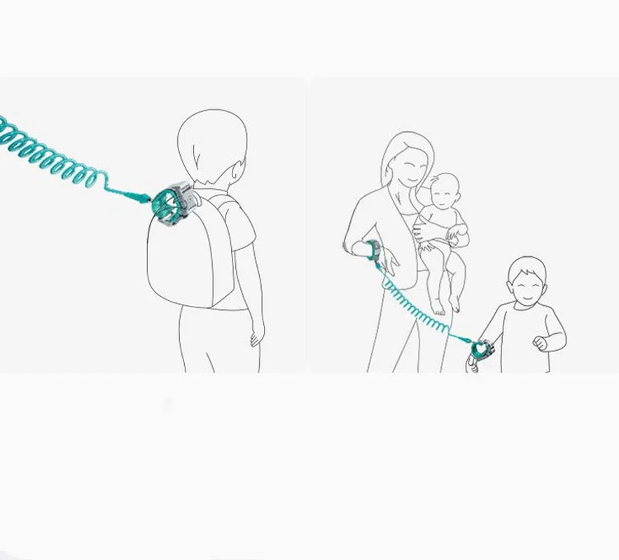 Baby Harness Baby Harness Anti Lost Wrist Link Kids Outdoor Walking Hand Belt Band Child Wristband Toddler Leash Safety Harness Strap Rope