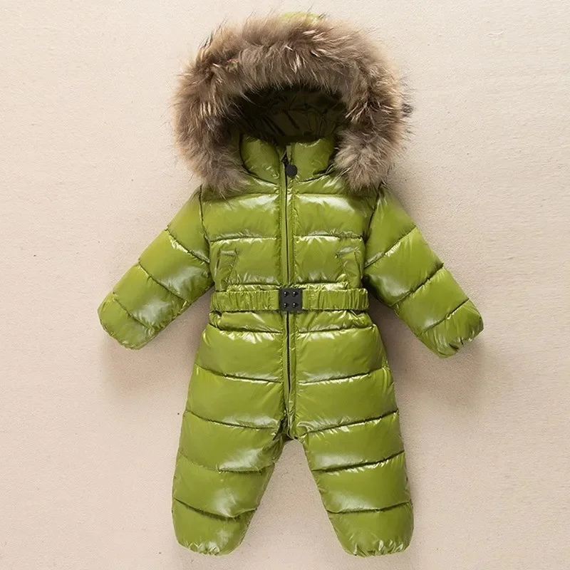 baby winter jumpsuit clothing warm waterproof snow overalls infant duck costume down jacket coat snowsuit kids boys girl clothes