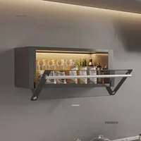 ตู้ครัวที่เรียบง่ายสําหรับบ้านติดผนังตู้เก็บเครื่องเทศอเนกประสงค์ตู้ติดผนังเฟอร์นิเจอร์ห้องครัว 1