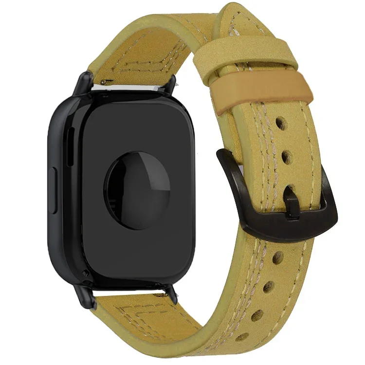 Premium Leather Loop Strap for Smartwatch - 22mm Replacement Wristband Bracelet Accessory