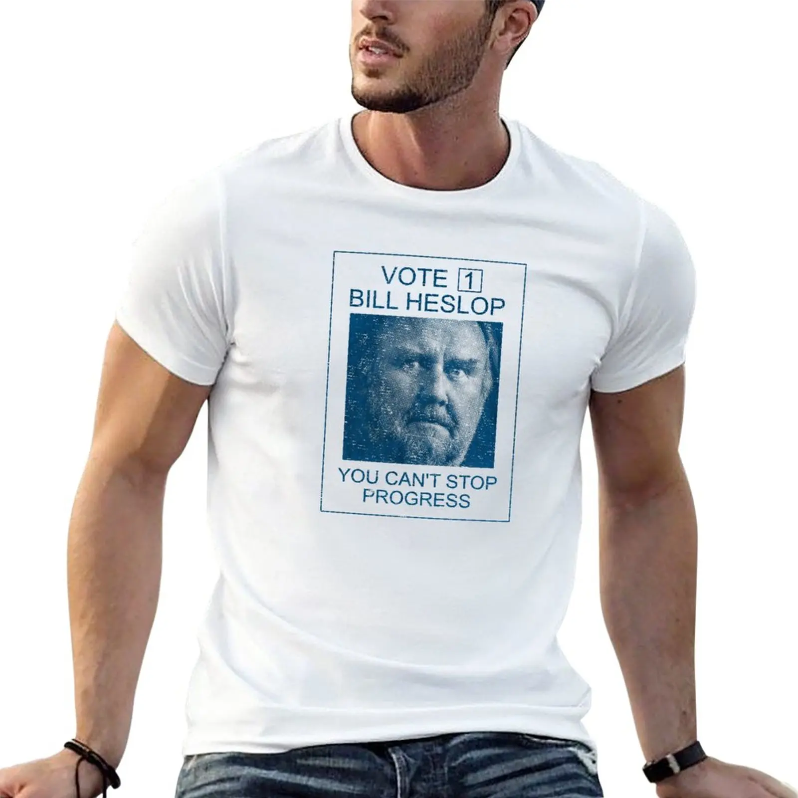 

New Vote Bill Heslop For Men And Women T-Shirt black t shirt oversized t shirt Anime t-shirt mens funny t shirts