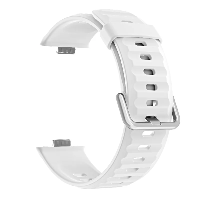Enhanced Silicone Watch Band with Dedicated Connector - Waterproof Strap