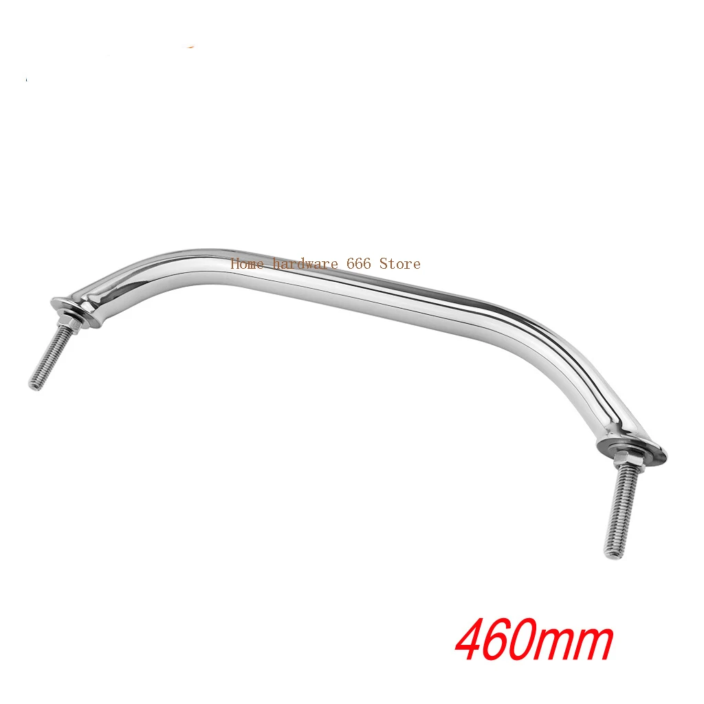 Marine Grade SS 316 Grab Handle Door Handrail Grip Rail Grab Bar Handle with bolt     Boat Hatch Yacht Marine Bathroom Hardware