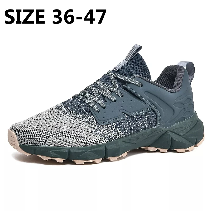 

Men Sneakers Male Casual Tenis Shoes Outdoor Breathable Training Shoes Fashion Loafers Running Shoes Large Size 36-47