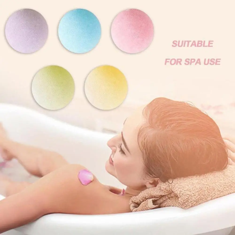 High Quality Bath Bubble Salt Balls Handmade Stress Skin Purely Bathing Relief Natural Clean Tub Bath Body Spa Moisturizing Skin