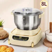 Dough mixer household large capacity fully automatic small electric dough mixer fermentation dough mixer 1