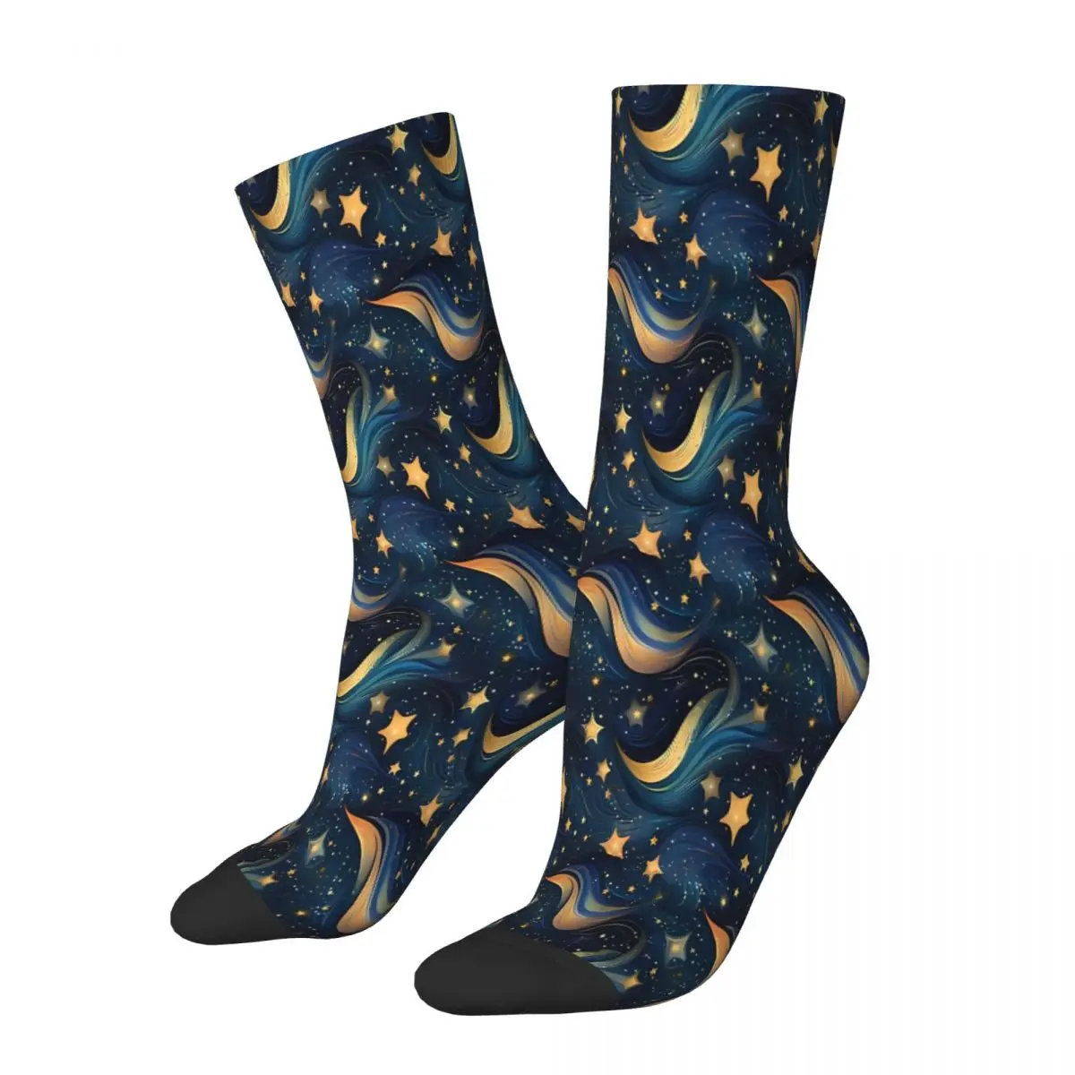 

Stars In The Night Sky The Stars Socks Male Mens Women Winter Stockings Polyester