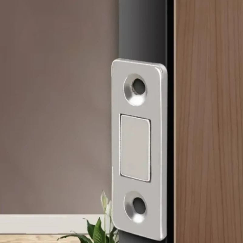 Easy Installation Without Punching Invisible Magnet Magnetic Sliding Door Wardrobe Self-attracting Magnetic Strip Patch Absorber magnetic door stopper