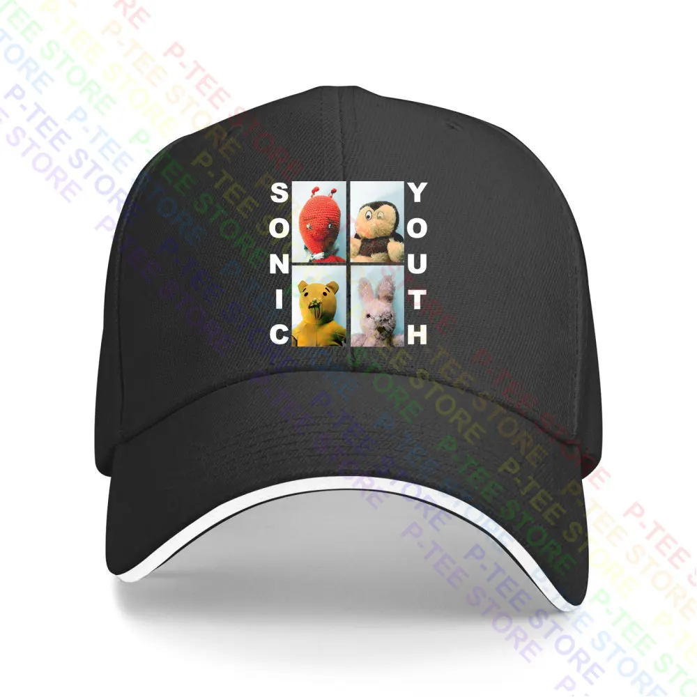 thumbnail image 1 of Gorra de béisbol con el álbum Dirty de Sonic Youth, gorra con visera ajustable, gorro de pescador de punto, 1 of 5