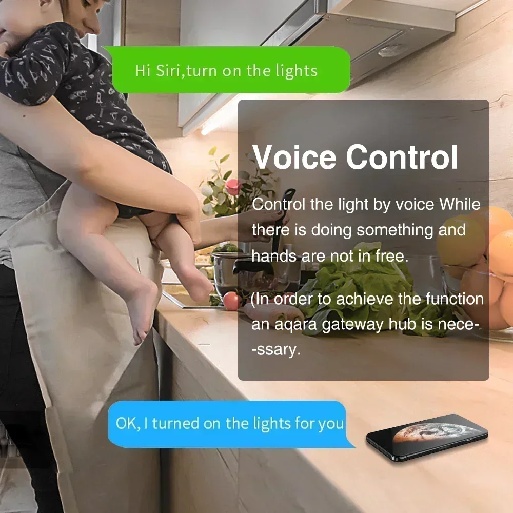 Aqara 벽 스마트 스위치 D1 ZigBee 무선 스위치 키 라이트 원격 제어 화재 와이어/Mi Home HomeKit과 중립 작업 없음
